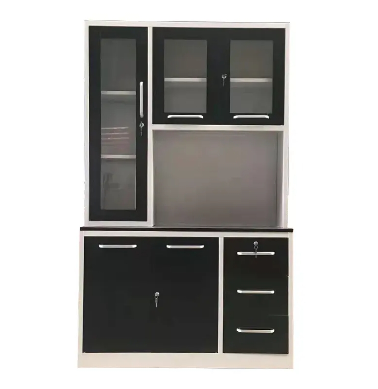 Steel Kitchen Cupboard Metal Kitchen Cabinets - Image 2
