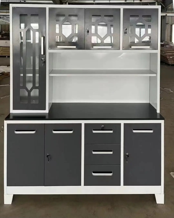 Steel Kitchen Cupboard Metal Kitchen Cabinets - Image 5