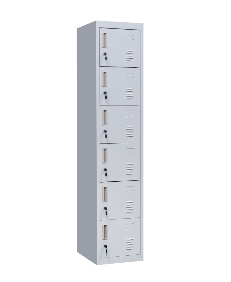 UT-LK-016 6 Tier metal locker - Image 2