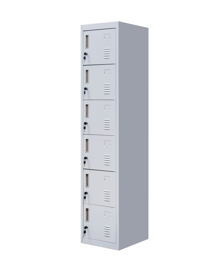 personal storage with 6 doors locker cabinet