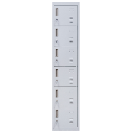 personal storage with 6 doors locker cabinet