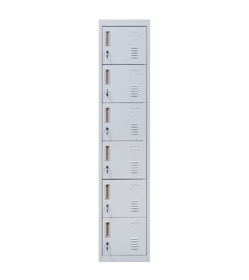 personal storage with 6 doors locker cabinet
